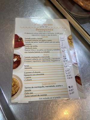 Menu photo 1 Hanso Café Madrid, M