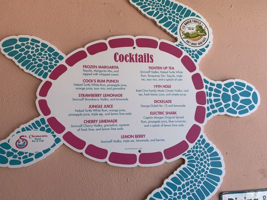 Menu photo 2 St Clements Beach Bar & Grill Myrtle Beach, SC