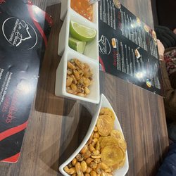 La Roca Restaurant - Chifles and corn