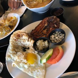 Kare kare and Frieda bangus breakfast platter. :) Kare kare and Frieda bangus breakfast platter. :)