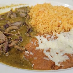 El Salto Mexican Cuisine - Chili verde
