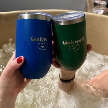 Oakwell Beer Spa - Insulated cups for drinks - Day Spas Near Me - Denver, Colorado