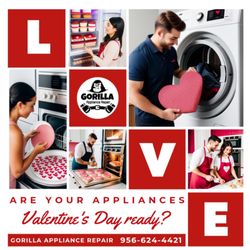 Gorilla Appliance Repair - Appliance Repair Valentine's Day Ready