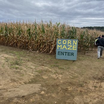 Red Wagon Farm - Beginning the corn maze! Tickets collected at the start - Attraction Farms Near Me - Manalapan Township, New Jersey Red Wagon Farm - Beginning the corn maze! Tickets collected at the start - Attraction Farms Near Me - Manalapan Township, New Jersey
