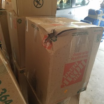Traditional Van Lines Moving And Storage - Crushed box - Movers Near Me - Metuchen, New Jersey