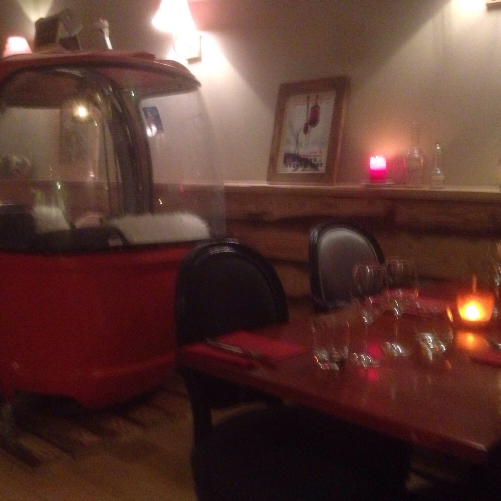 A small part of the restaurant.