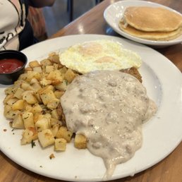 Country Fried Steak and Eggs Country Fried Steak and Eggs