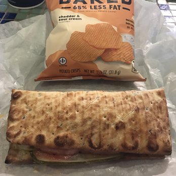 Potbelly - Cuban flatbread with baked ruffles - Salad Near Me - Gilbert, Arizona Potbelly - Cuban flatbread with baked ruffles - Salad Near Me - Gilbert, Arizona