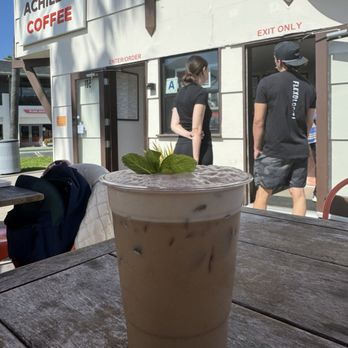 Achilles Coffee Solana Beach - Iced El Cortez Cold Brew - Coffee & Tea Near Me - Solana Beach, California