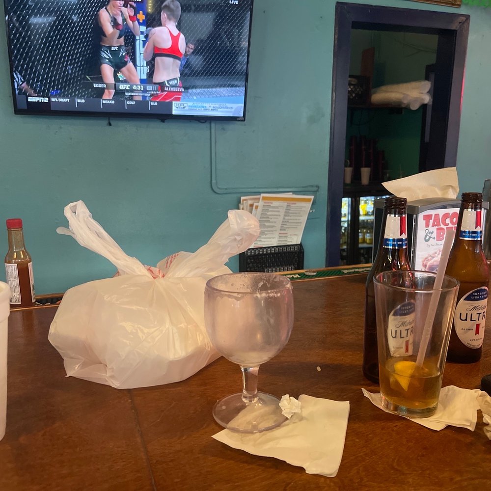 As we sit at the bar with no server As we sit at the bar with no server