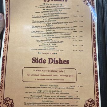 Cedars Mediterranean Cuisine - Menu - Mediterranean Near Me - Canonsburg, Pennsylvania