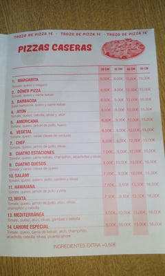 Menu photo 4 Zain Doner València, V