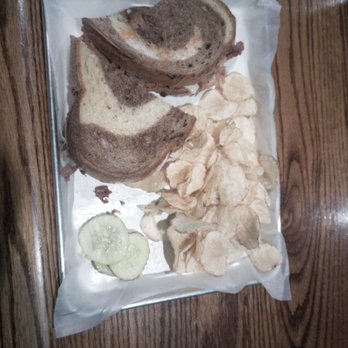 Kelly's Side Door Tavern - Reuben with chips and pickles - Irish Pub Near Me - New Castle, Pennsylvania