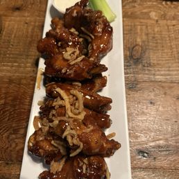 Whiskey flavor wings Whiskey flavor wings