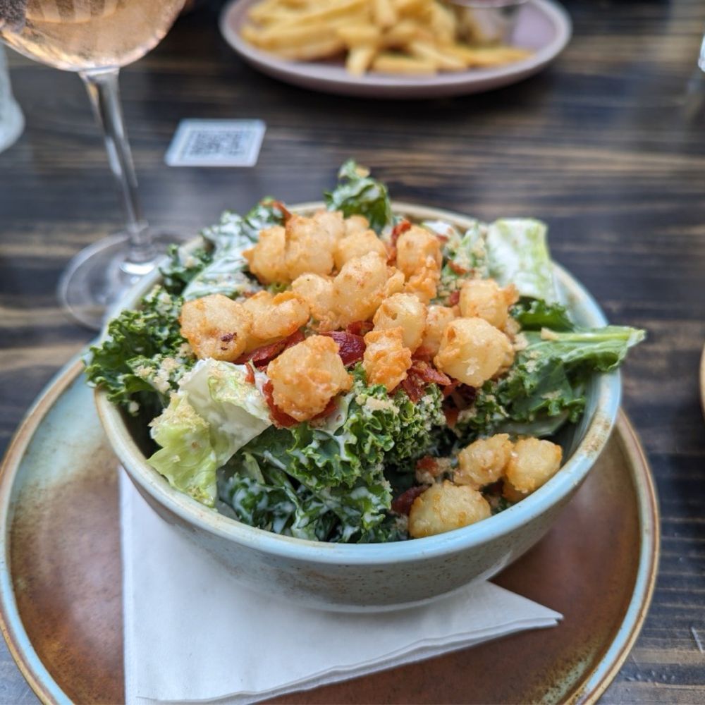 Porch - Kale Caesar salad - Comfort Food Near Me - Calgary, Alberta Porch - Kale Caesar salad - Comfort Food Near Me - Calgary, Alberta