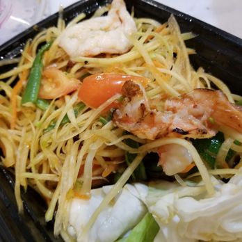 Pad Thai - Shrimp papaya salad. Eaten - Thai Near Me - Santa Ana, California Pad Thai - Shrimp papaya salad. Eaten - Thai Near Me - Santa Ana, California