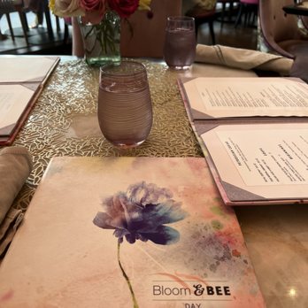Bloom & Bee - Bloom & Bee Menu & Table Decor - New American Near Me - Houston, Texas