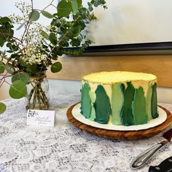 Grain Artisan Bakery - GF earl grey cake / wild lavender buttercream