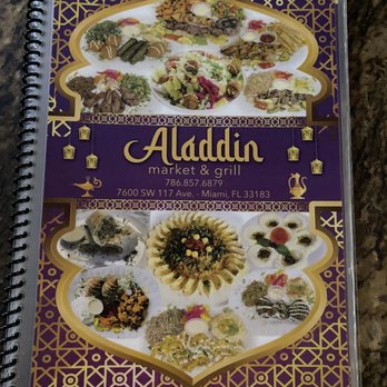 Aladdin Market & Grill - Menu - Mediterranean Near Me - Miami, Florida Aladdin Market & Grill - Menu - Mediterranean Near Me - Miami, Florida