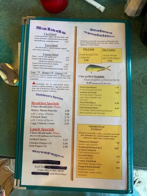 Menu photo 8 Captain's Galley Restaurant Fort Pierce, FL