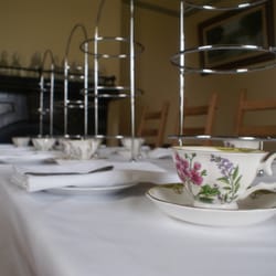 Gatehouse Tea Rooms - Pretty China in the Henrietta room