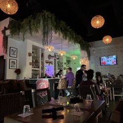 The dining room