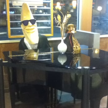 McDonald's - Moon Man sitting at the grand piano - Burgers Near Me - Santa Clara, California