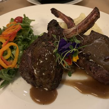 Osteria Umbra - Bay leaf and juniper berry marinated racks of venison with Marsala sauce....STUNNING! - Italian Near Me - Smithtown, New York Osteria Umbra - Bay leaf and juniper berry marinated racks of venison with Marsala sauce....STUNNING! - Italian Near Me - Smithtown, New York