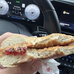 Peanut Butter & Jelly Bagel Peanut Butter & Jelly Bagel