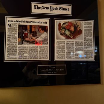 Treva Restaurant & Bar - Italian Near Me - West Hartford, Connecticut