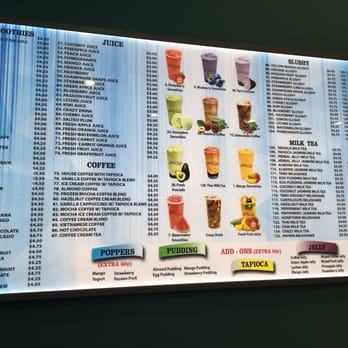 Boba Tea Lounge - Menu - Coffee & Tea Near Me - Selma, Texas Boba Tea Lounge - Menu - Coffee & Tea Near Me - Selma, Texas