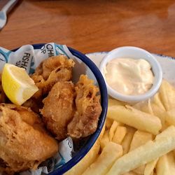 Oban Fish and Chip Shop - Scallop Dinner