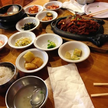 Korea House - Side dishes galore - Korean Near Me - Hayward, California
