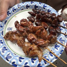 Kidney and Heart Skewers Kidney and Heart Skewers