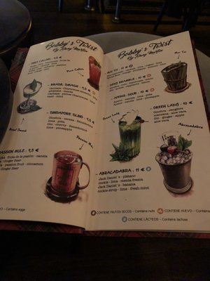 Menu photo 5 Bobby's Free Barcelona, B