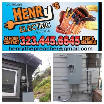 Henry's Electric Service - 200 amp service upgrade - Electricians Near Me Henry's Electric Service - 200 amp service upgrade - Electricians Near Me
