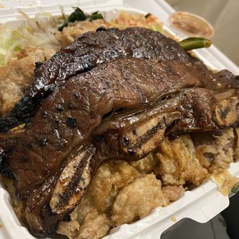 Kim Chee Restaurant 7 - Kalbi and Meat Jun Combo... - Korean Near Me - Aiea, Hawaii Kim Chee Restaurant 7 - Kalbi and Meat Jun Combo... - Korean Near Me - Aiea, Hawaii