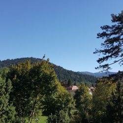 Loretto-Krankenhaus - Super Aussicht von der Raucherplattform der Klinik