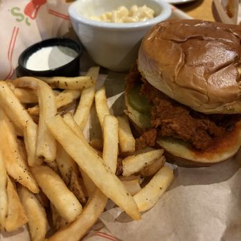 Chili's - Nashville Hot Big Crispy Chicken Sandwich - American Near Me - North Brunswick, New Jersey Chili's - Nashville Hot Big Crispy Chicken Sandwich - American Near Me - North Brunswick, New Jersey