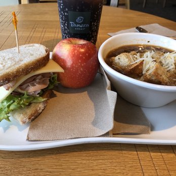 Panera Bread - My pick 2 items consisting of ham and cheese sandwich, a steaming hot bowl of FOS. - Sandwiches Near Me - Vienna, Virginia