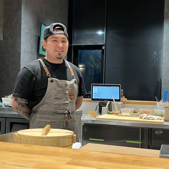 Hello Temaki - Chef Kevin overlooking all the amazing food! - Sushi Bars Near Me - Elk Grove, California Hello Temaki - Chef Kevin overlooking all the amazing food! - Sushi Bars Near Me - Elk Grove, California