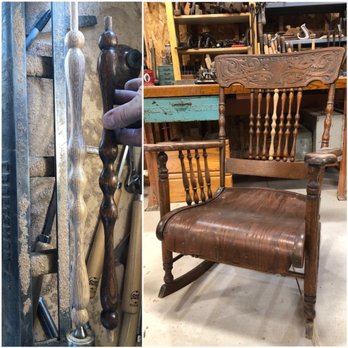 W Cummins & Co - Antique Restoration - Broken Spindles? No Problem.
(photo taken pre-stain) - Furniture Repair Near Me W Cummins & Co - Antique Restoration - Broken Spindles? No Problem.
(photo taken pre-stain) - Furniture Repair Near Me