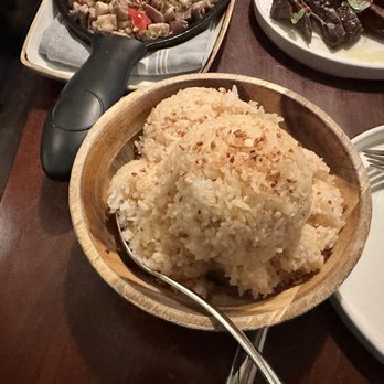 Musang Seattle - This is 2 servings of garlic rice. Huuuugee servings. - Filipino Near Me - Seattle, Washington