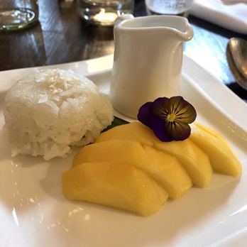 Chaophraya - Mango and sticky rice - Lounges Near Me - Glasgow, GLG