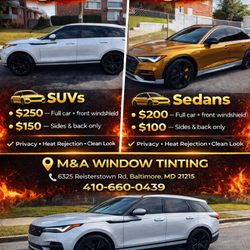 M&A Window Tinting Tag & Title