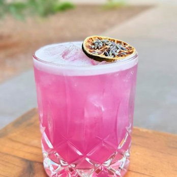 Ocotillo - Chillin in Paradise - Gin, Lavender, Pear, Honey, Vanilla, & Citrus - New American Near Me - Phoenix, Arizona