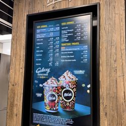 Drink menu