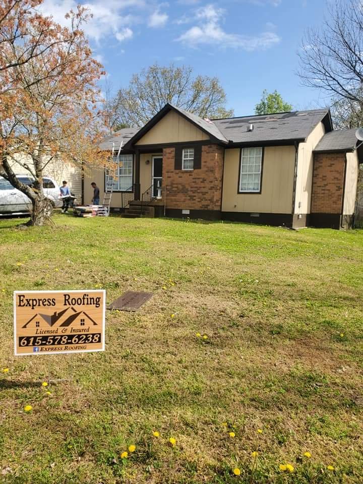 Slide of Express Roofing