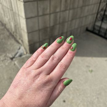 Nails By Christine - Martini olive nails :) - Nail Technicians Near Me - Los Angeles, California Nails By Christine - Martini olive nails :) - Nail Technicians Near Me - Los Angeles, California