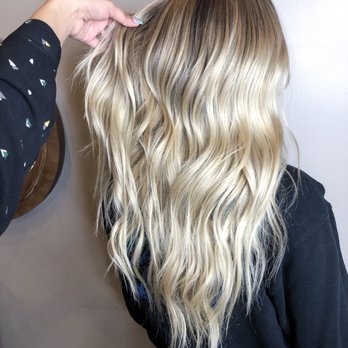 Bristle & Blush - Blonde Balayage by Sienna  IG: @siennaj.hair - Eyelash Service Near Me - Sunnyvale, California